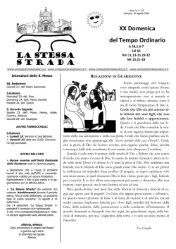 Stessa_Strada_V_29 - Unit&agrave; Pastorale Giudecca