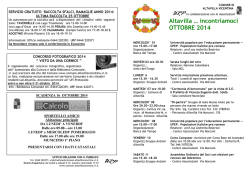 OTTOBRE 2014.pub - Eventi e Sagre