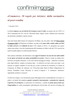 Pescara, l&igrave; - Confimi Impresa Abruzzo