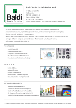 Brochure STB DEFf - Studio Tecnico Baldi