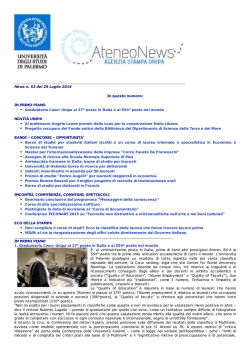 3. Ateneonews 29 luglio 2014
