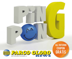 Parco Globo News n.3
