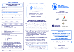 Seminario su impianti nei condomini