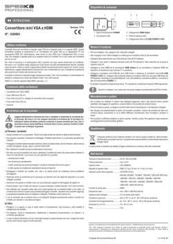 Convertitore mini VGA a HDMI