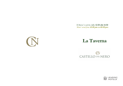 La Taverna - Castello del Nero