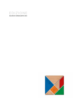 BILANCIO CONSOLIDATO 2013