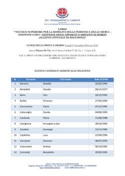 Gestione Apparati ed Impianti di bordo (macchine)