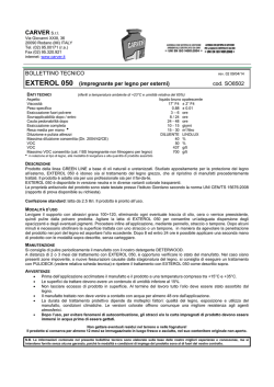 Bollettino tecnico (pdf)