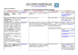 Foglio CESIL al 28-03-2014