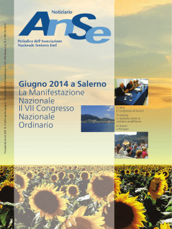 Giugno 2014 a Salerno La Manifestazione Nazionale Il VII