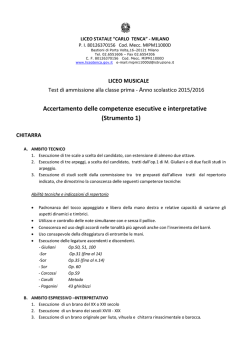 03. chitarra 15-16 - Liceo Statale Carlo Tenca