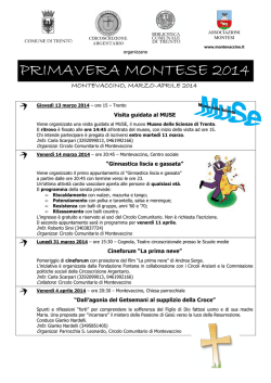 "Primavera montese 2014" ()