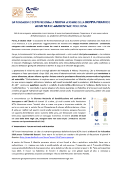 ALIMENTARE-AMBIENTALE NEGLI USA