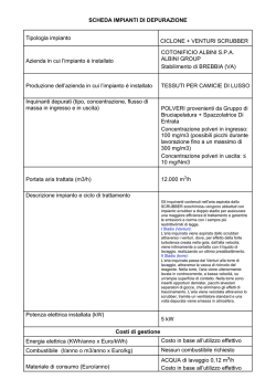Case history #1 Ecochimica &ndash; Albini