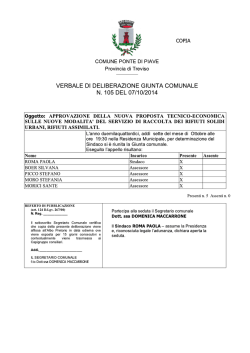 testo - Comune di Ponte di Piave