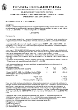 PROVINCIA REGIONALE DI CATANIA