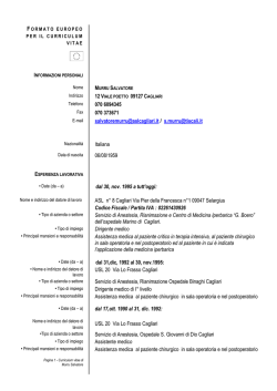 Curriculum Vitae Europeo
