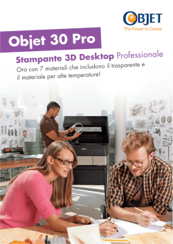 Stampante 3D Desktop