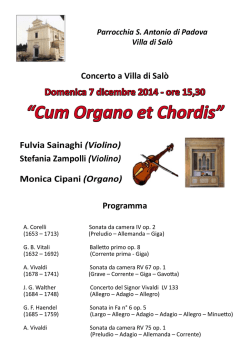 Concerto Monica Cipani
