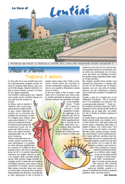 N&deg;14 Marzo-Aprile - La Voce di Lentiai