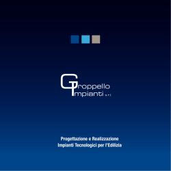 Scarica il Company Profile (PDF 900 Kb)