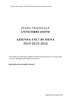 piano anticorruzione 2014-2016