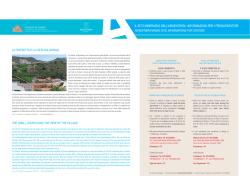 La chiesetta e la vista sul borgo