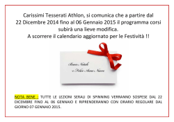 scarica gli orari in pdf