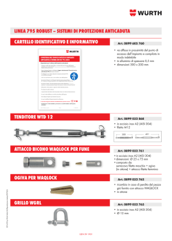 Cartello identificativo e informativo