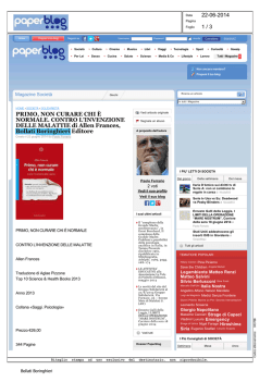 22.06.14 - Paperblog - Bollati Boringhieri Editore