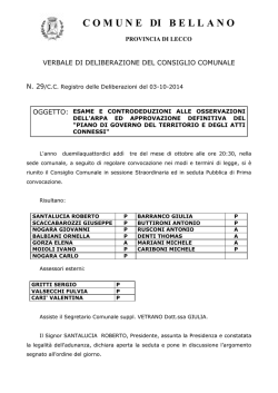 Scarica la delibera di Consiglio n. 29/2014