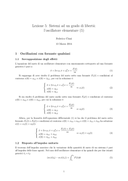 Lezione n. 5 del 13/3/2014 - Sezione STRUTTURE del DICA