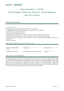 Carta TIM SmartPAY.