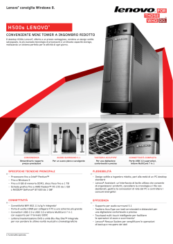 H500s LENovo&reg;
