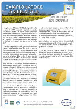 download scheda tecnica