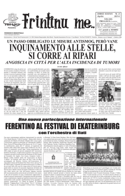 Aprile - Pro Loco Ferentino