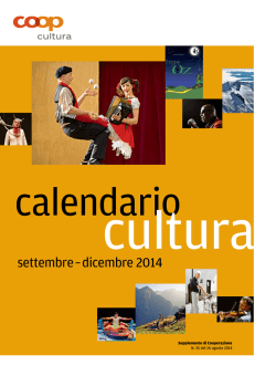 settembre &ndash; dicembre 2014