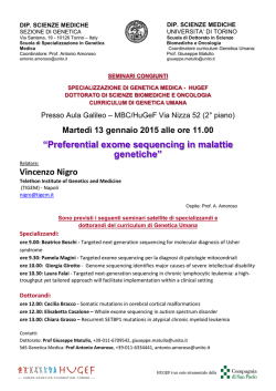 Seminario Vincenzo Nigro - Università degli Studi di Torino