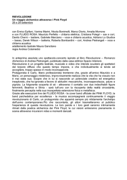 Schede Spettacoli 2014-15