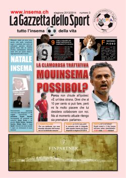 Leggi il nostro giornalino in pdf