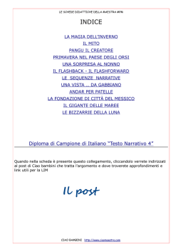 Il post - Ciaomaestra.it