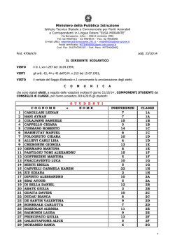 direzione didattica statale - ITC e PACLE Elsa Morante Limbiate