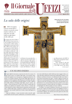 N&deg; 60 - Agosto 2014 - Amici degli Uffizi
