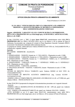 COMUNE DI PRATA DI PORDENONE