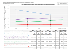 andamento semestrale dei prezzi del pioppo e del cippato di conifera
