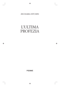 LULTIMA PROFEZIA.indd