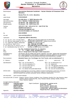 Nucleo Volontari e Protezione Civile Marostica