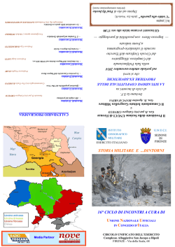Invito-programma - Societa Italiana Storia Militare
