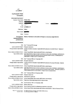 curriculum vitae responsabile scientifico dott.ssa giuliana blasi