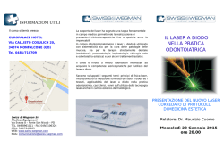 IL LASER A DIODO NELLA PRATICA ODONTOIATRICA